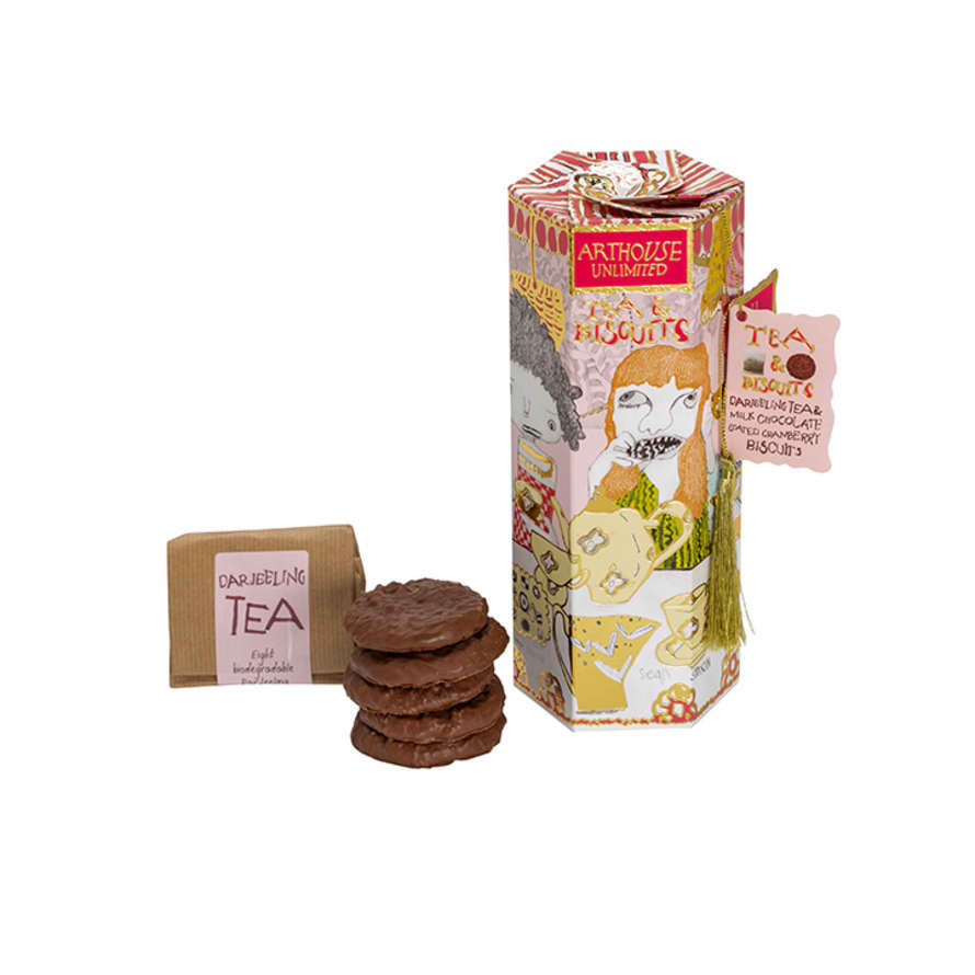 ARTHOUSE Unlimited Tea and Biscuits – Darjeeling and Cranberry Biscuits