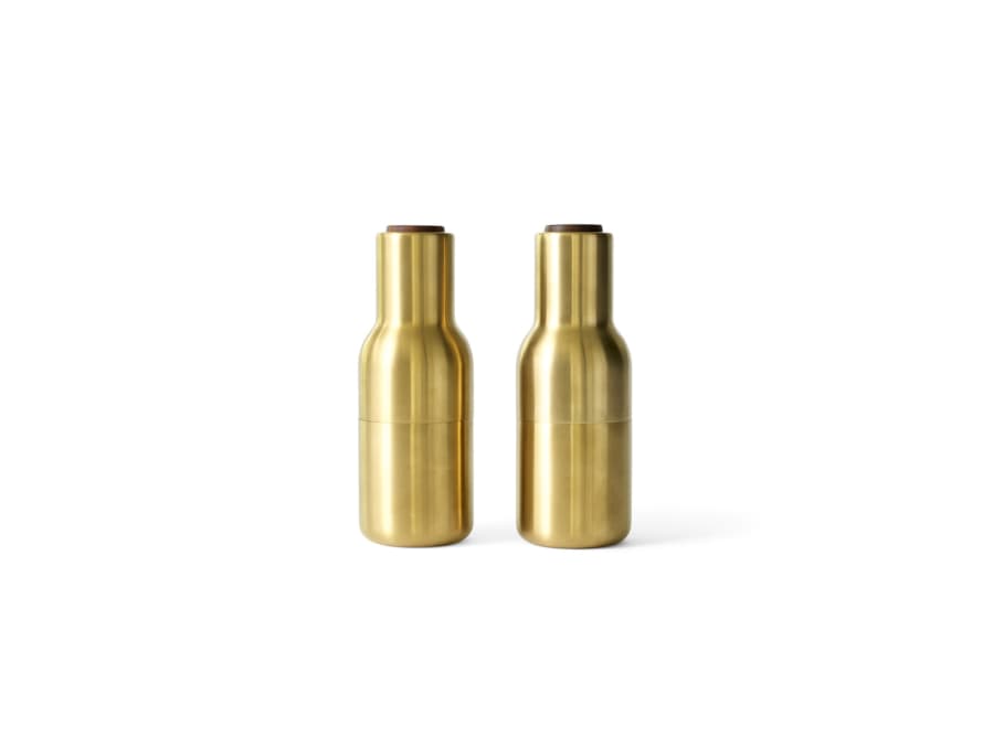 Menu Brass Bottle Grinders