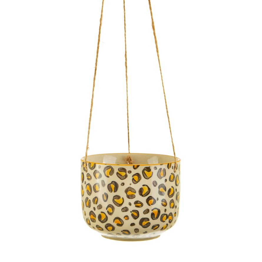 Sass & Belle  LEOPARD LOVE HANGING PLANTER