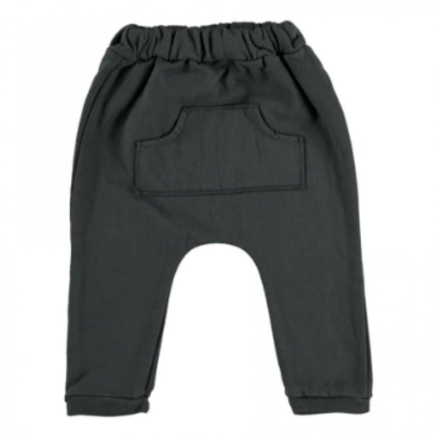 Bean's Barcelona Anthracite Cotton Baby Trousers