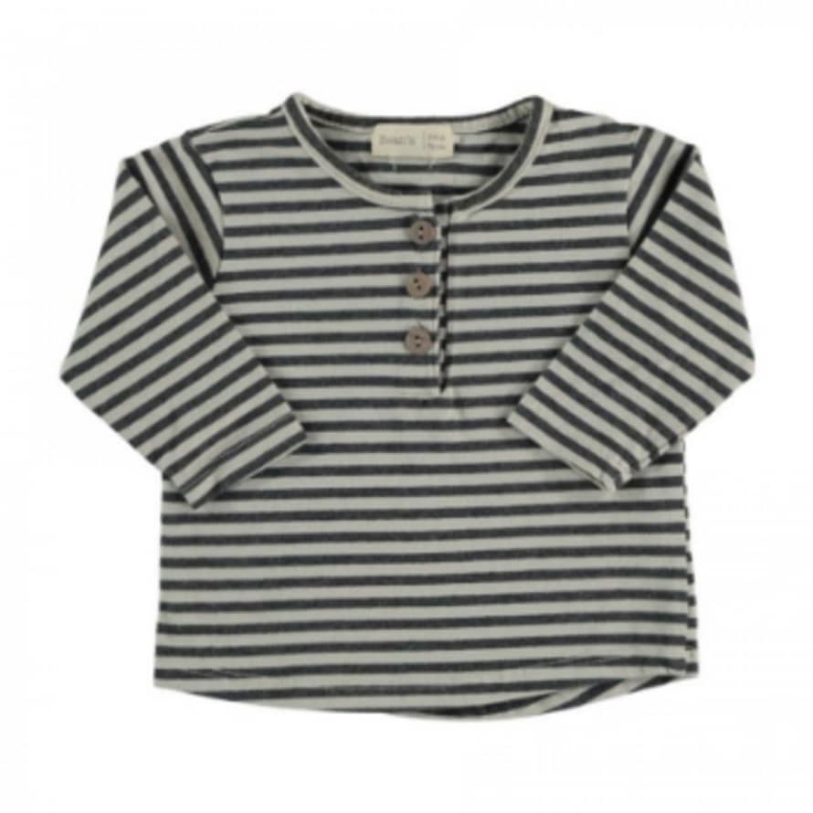 Bean's Barcelona Organic Cotton Striped T Shirt for Kids