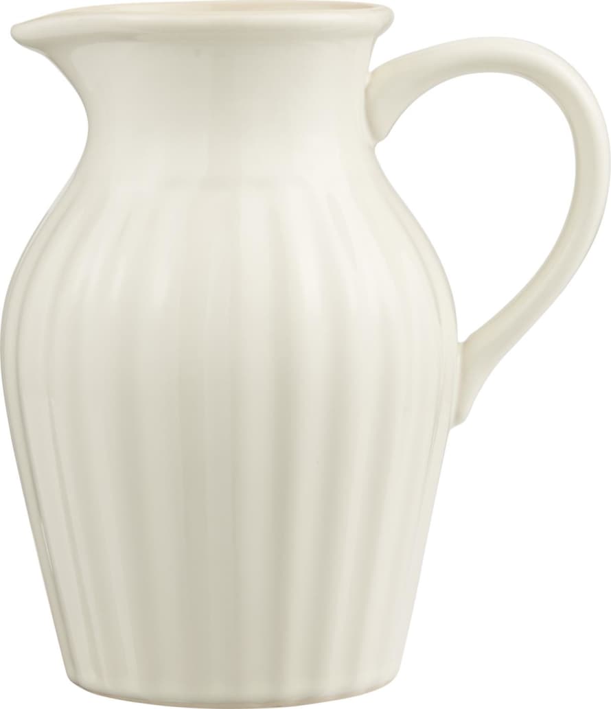 Ib Laursen 1.7L Butter Cream Mynte Stoneware Jug