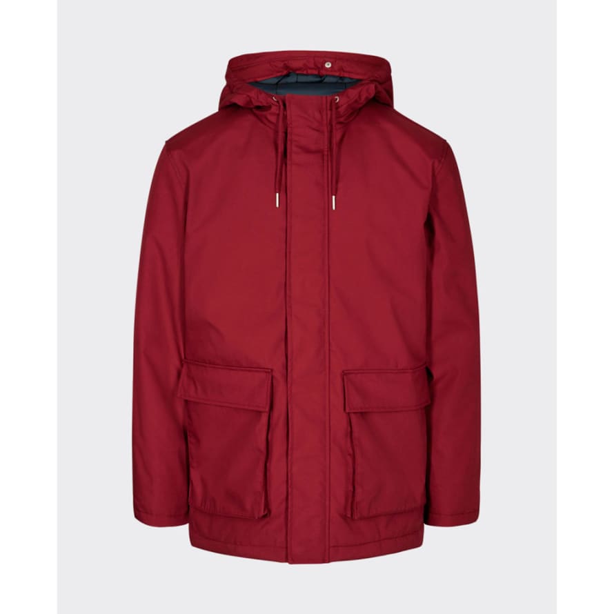 Minimum Burgundy Carlow Jacket 