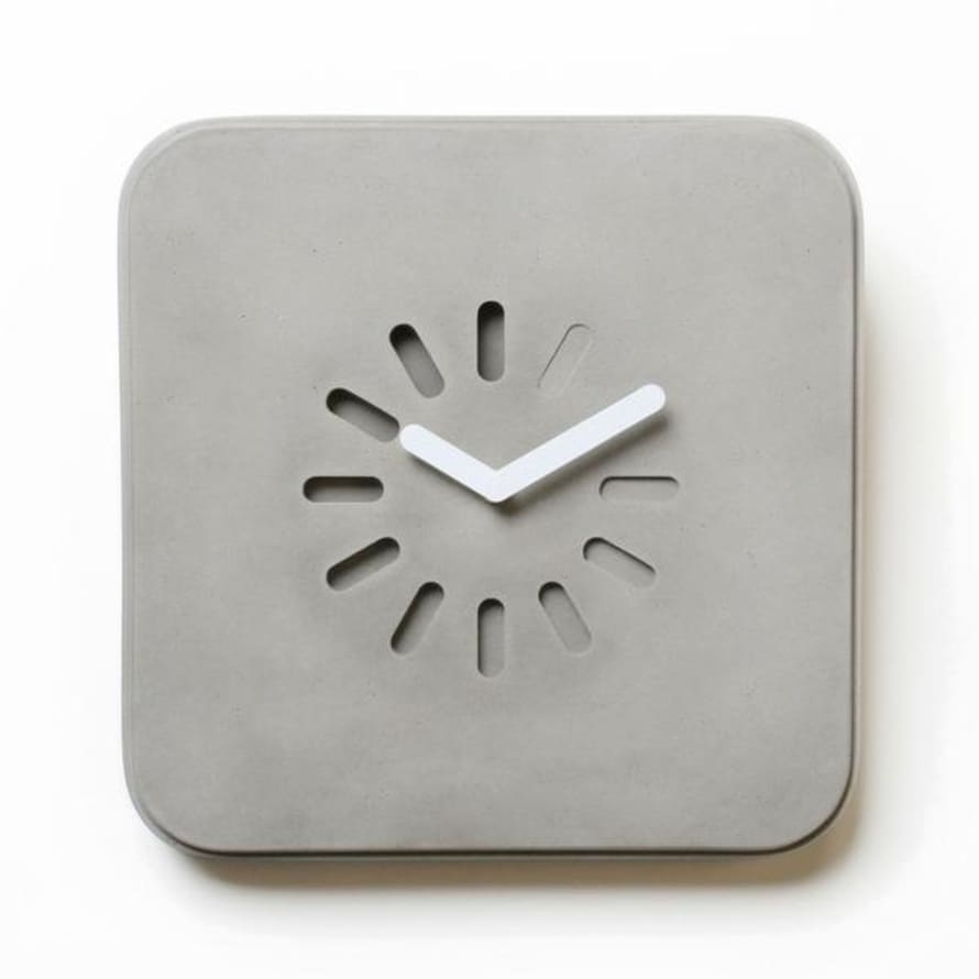 Lyon Beton Concrete Life In Progress Clock