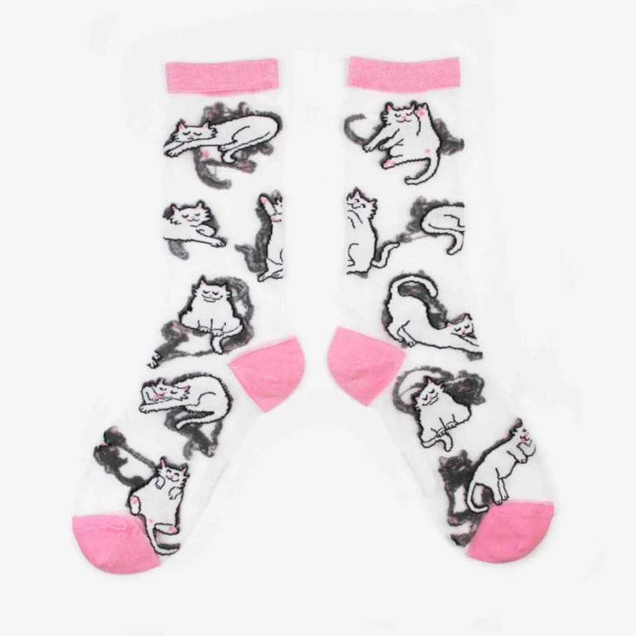 Coucou Suzette Polyester Cat Socks