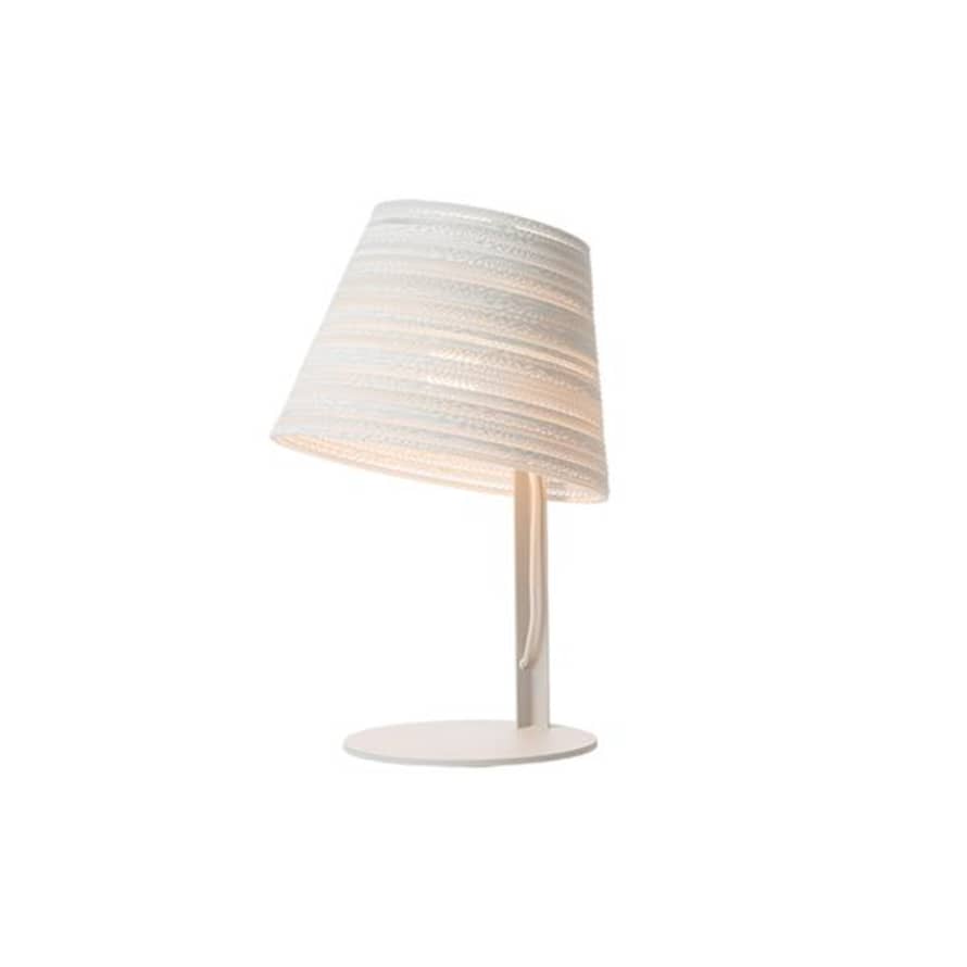 Graypants Scraplights Tilt Table Lamp White