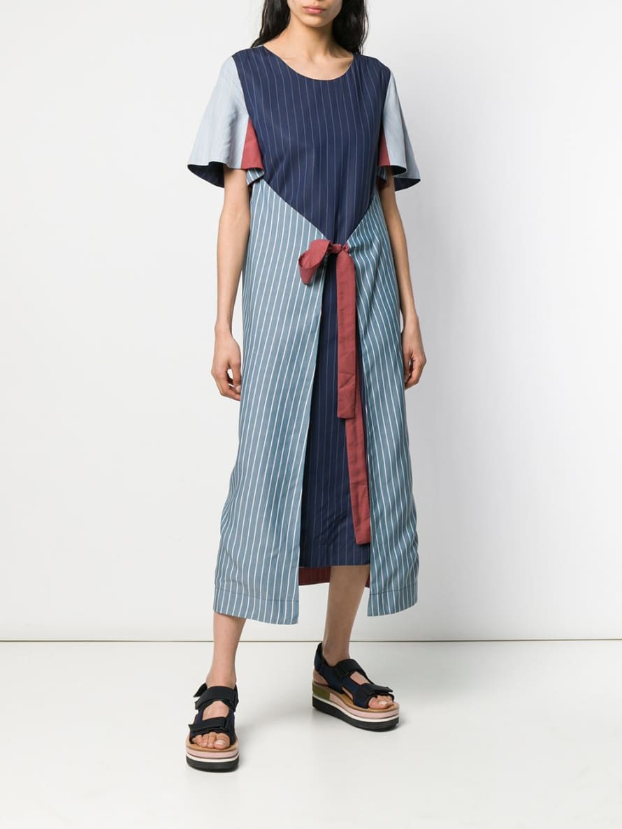 Trouva: Blue Stripes and Onions Tencel Dress