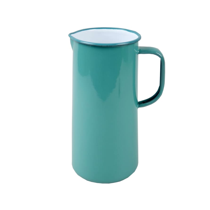 Falcon Enamelware 3 Pint Enamel Jug - Spring Green