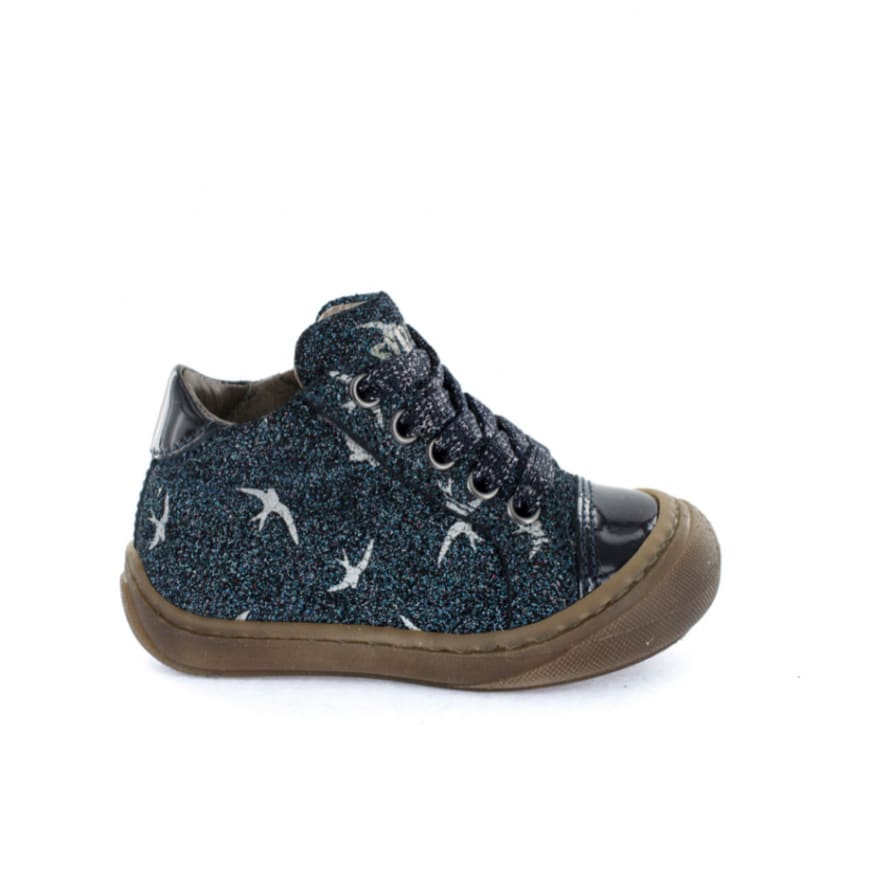 Stones and Bones Marine Leather Swallows Girls Shoes