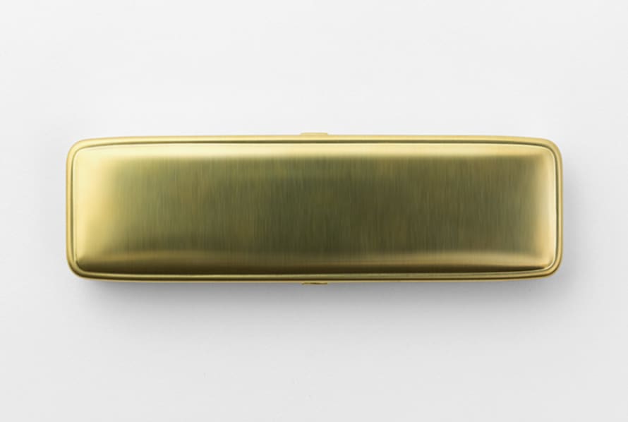 Traveler's Company Solid Brass Pen Case