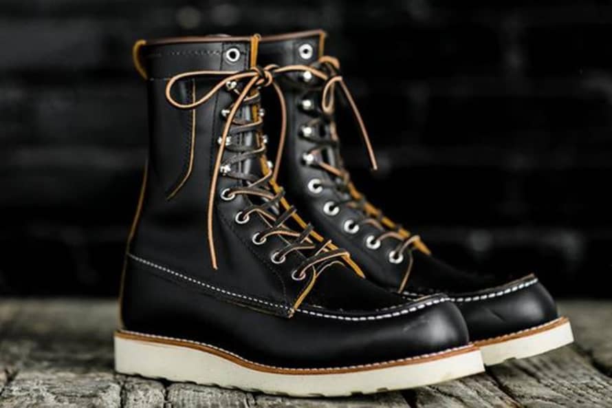 Trouva: Red Wing Limited Edition 8 Moc Toe Billy Boot Black