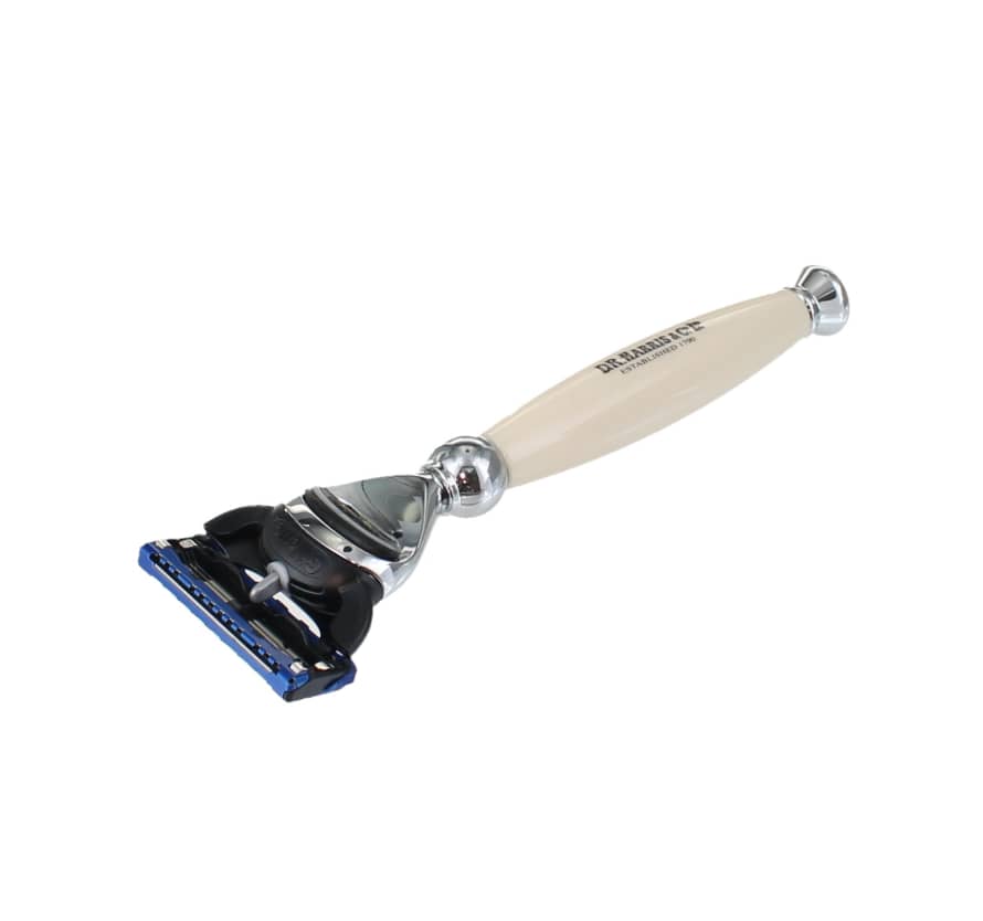 D. R. Harris Fusion Nickel Razor Ivory