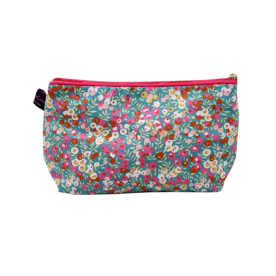 Alice Caroline Liberty Print Fabric Cosmetic Bag - Wiltshire Retro