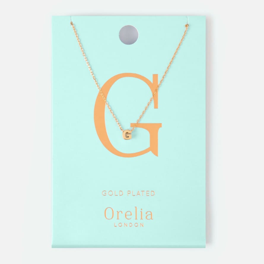 Trouva: GOLD/SILVER PLATED INITIAL NECKLACE G