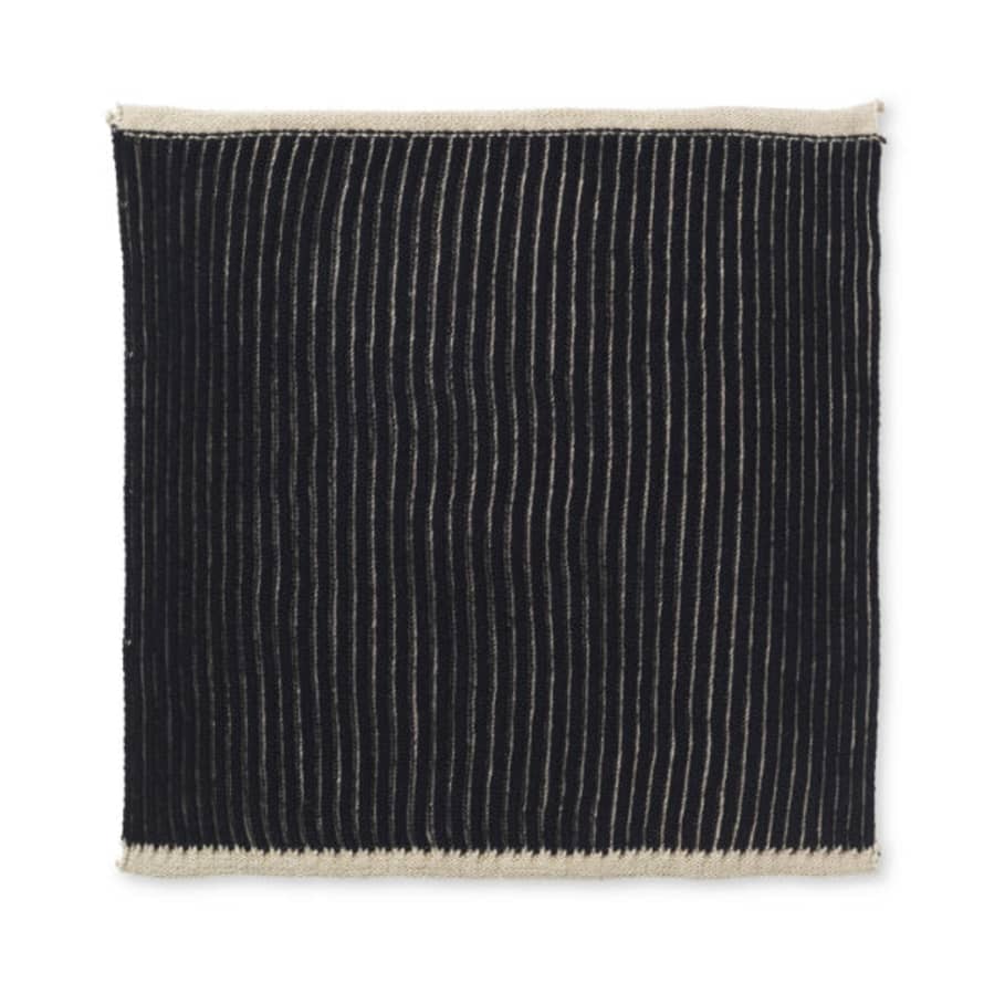 Ferm Living Twofold Organic Cloth Dark Sand - Set of 2