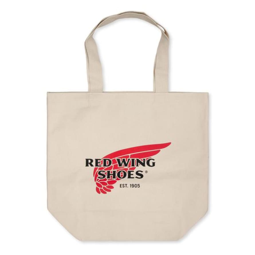 Red Wing Shoes Canvas Tote Bag