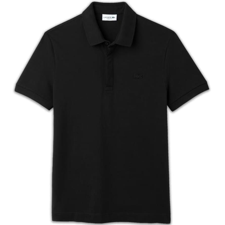 Lacoste Paris Regular Fit Stretch Polo Ph 5522 Black