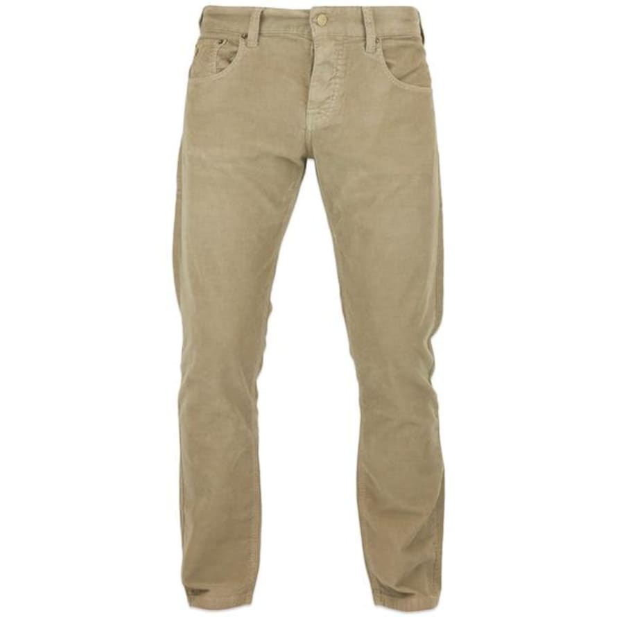 Lois Dark Sand Sierra Needle Cord Trouser