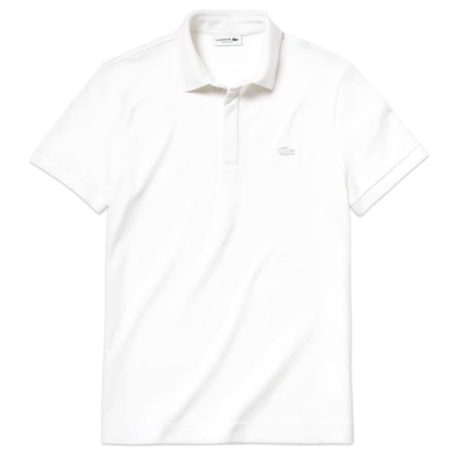 Lacoste Paris Regular Fit Stretch Polo Ph 5522 White