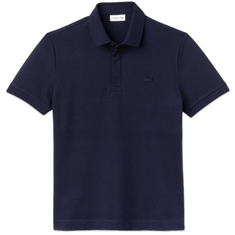 Lacoste Paris Regular Fit Stretch Polo Ph 5522 Navy Blue