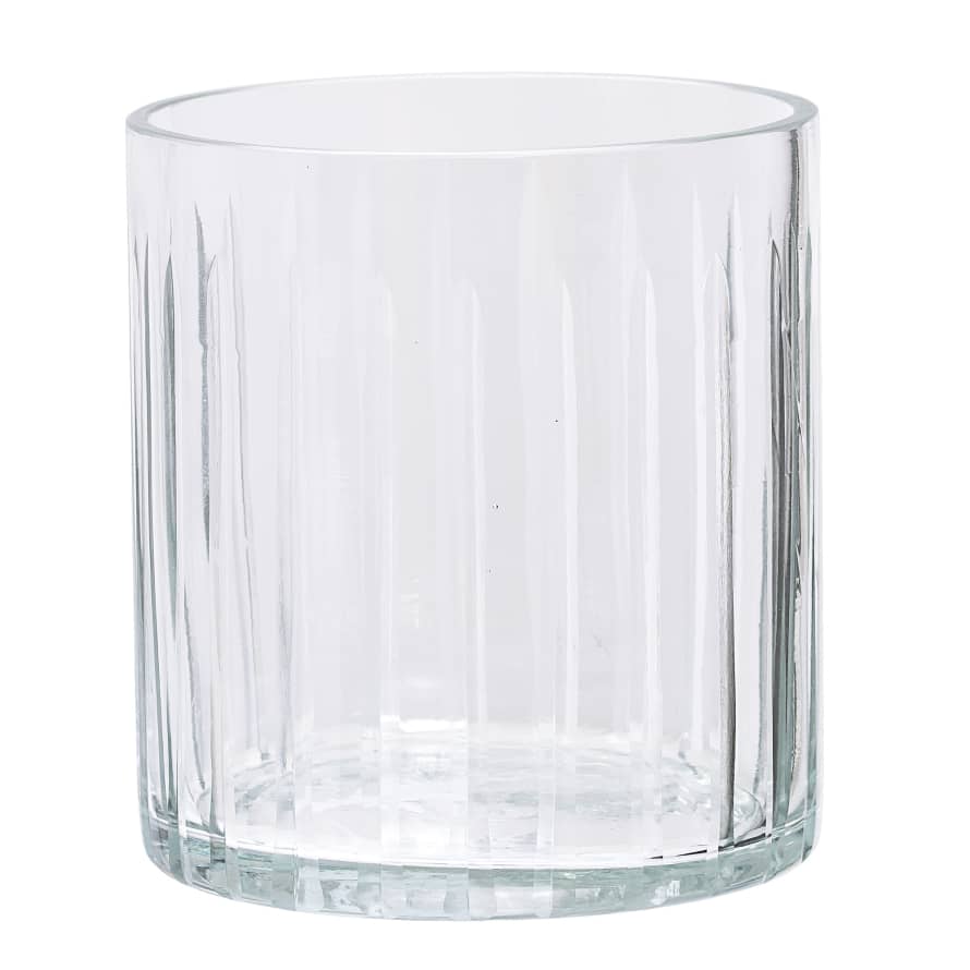 Bloomingville Wide Drinking Clear Glass