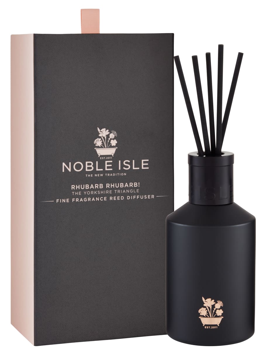 Noble Isle Rhubarb Rhubarb! Fine Fragrance Reed Diffuser
