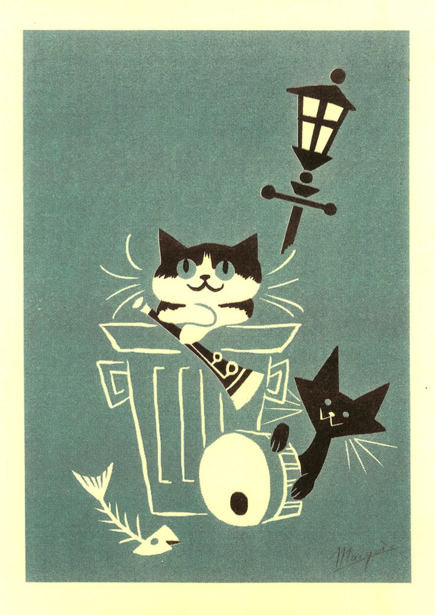 El Marques A4 Paper Alley Cats Risograph