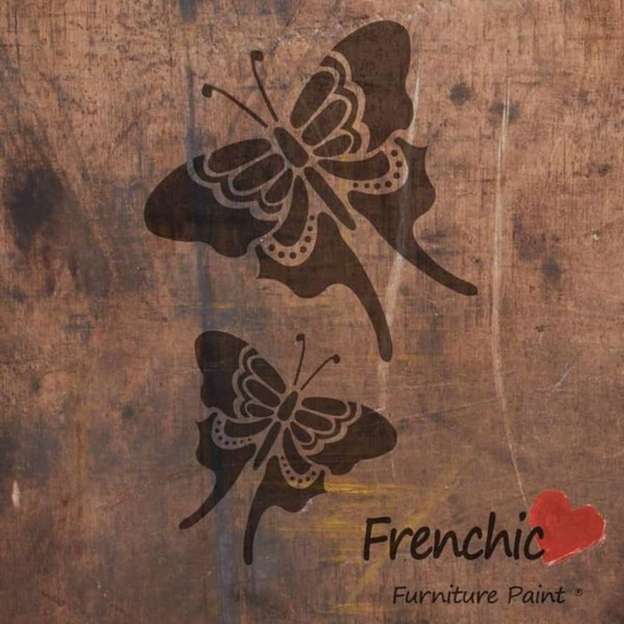 Frenchic Paint Stencils Butterflies