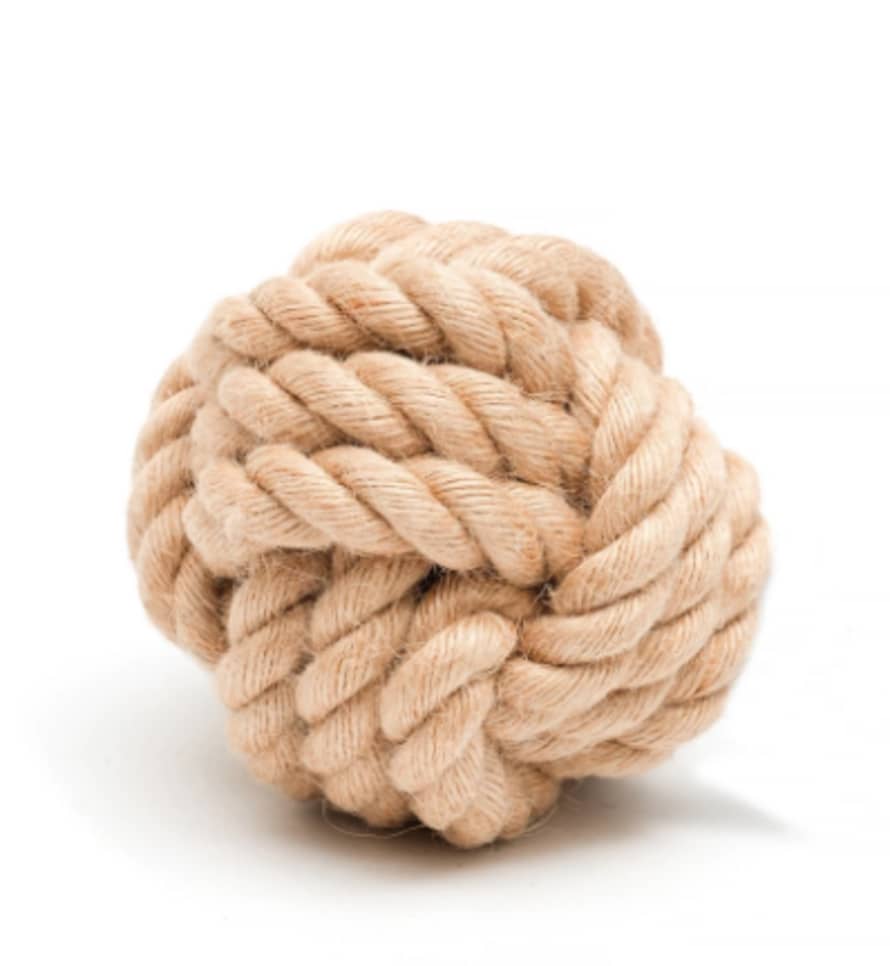 Mutts and Hounds Rope Ball Dog Toys