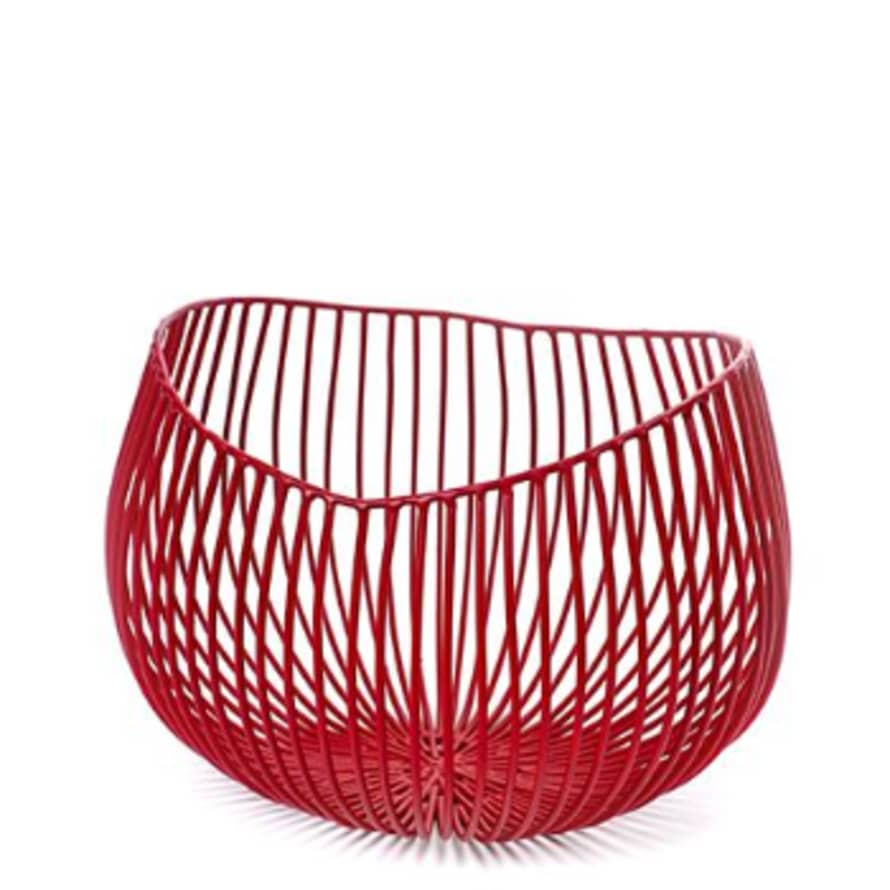 Serax Antonino Sciortino  Small  Gio Metal Sculptures - Red