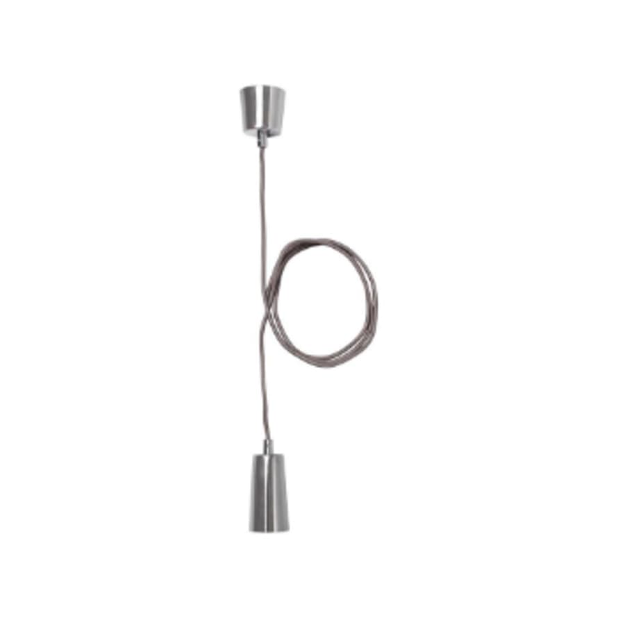 Plumen (Massonantwerpen) 5.5 x 10.5cm Chrome Drop Cap Set