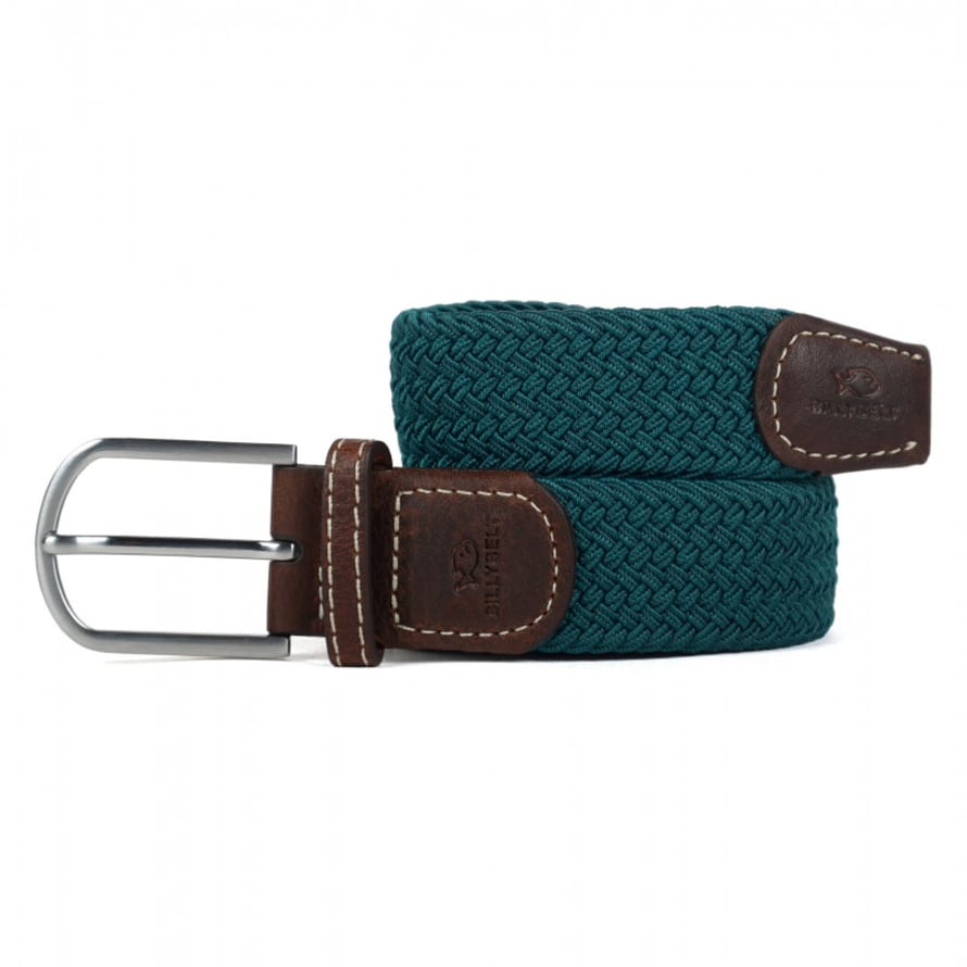 BILLYBELT Caribbean Blue Braided Belt