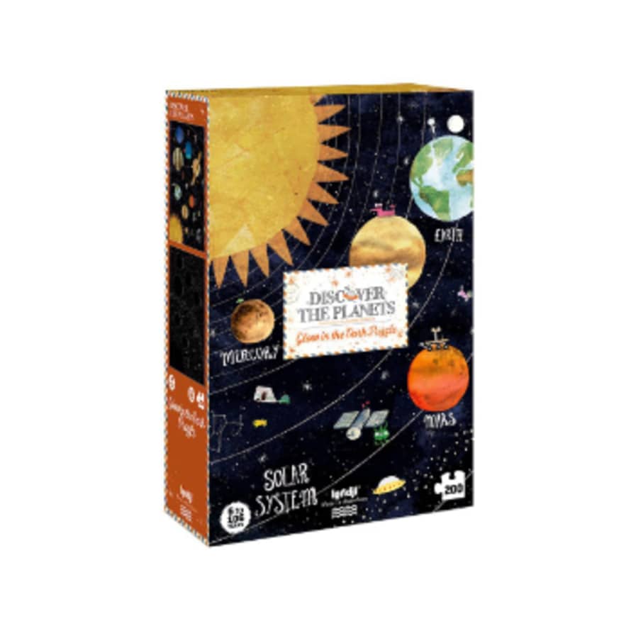 Londji Cardboard and Paper Discover The Planets Puzzle Game