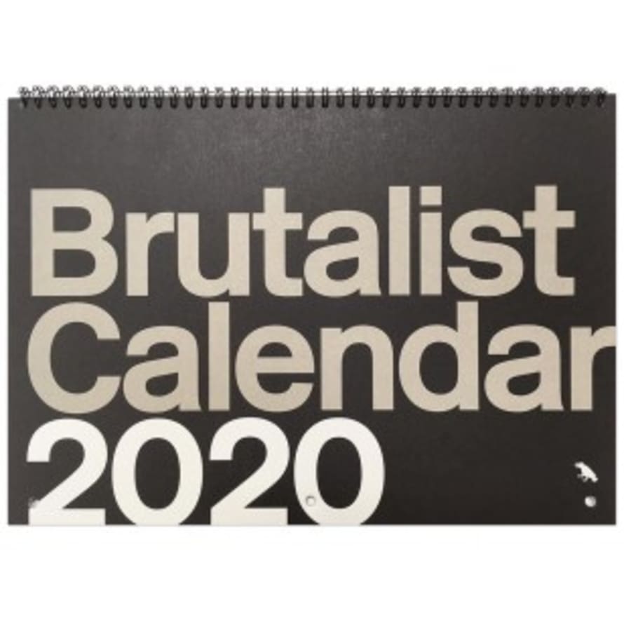 Blue Crow Media 34 x 24cm Brutalist 2020 Calendar