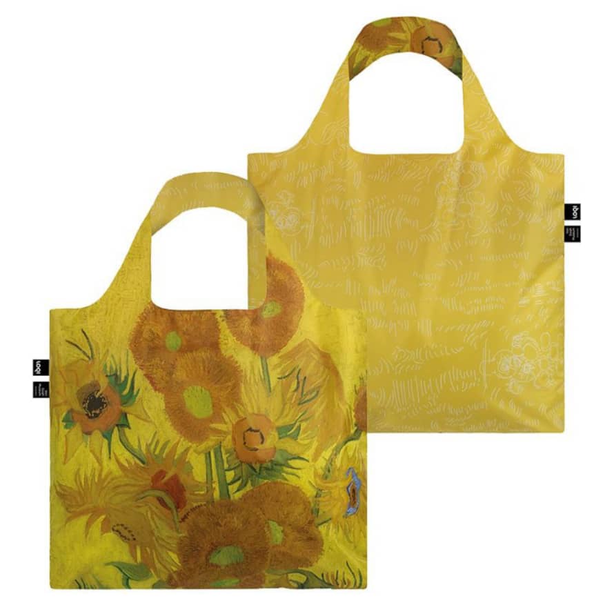 LOQI Vincent Van Gogh Sunflowers Duo Tote Bag