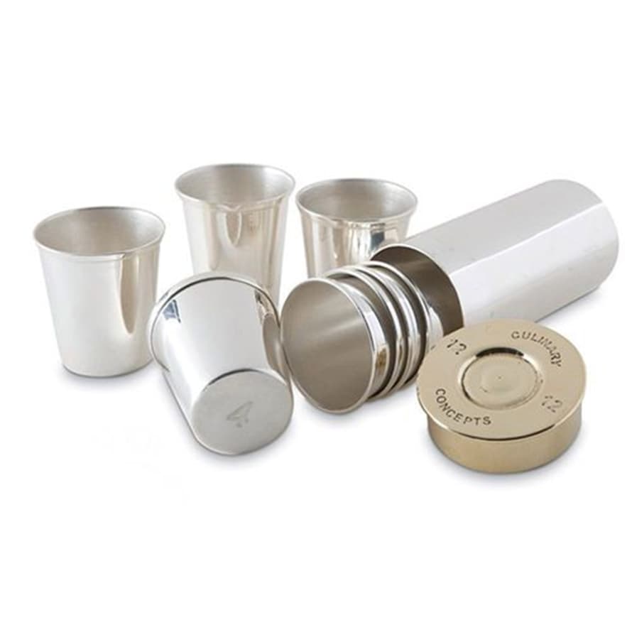 Culinary Concepts   Shot Cartridge & 8 Stirrup Cups