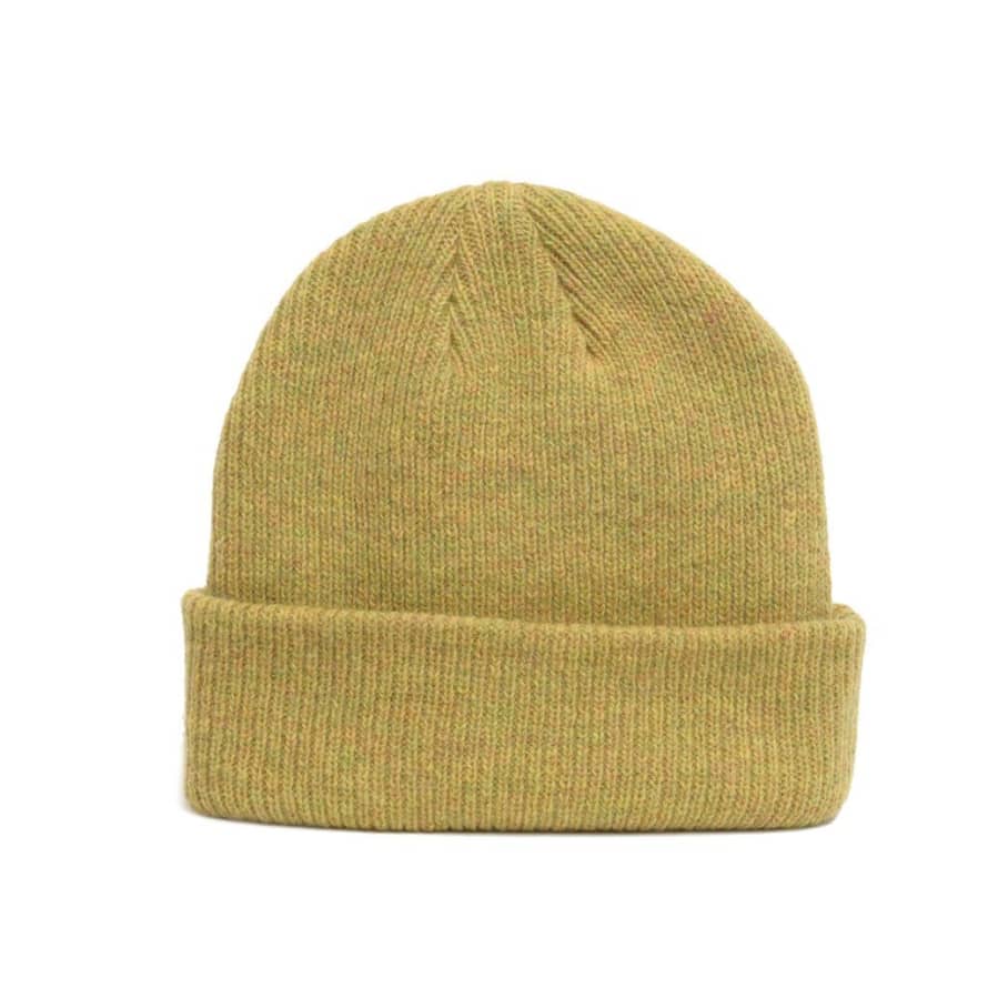 Cuemars Yellow Mustard Merino Wool Beanie 