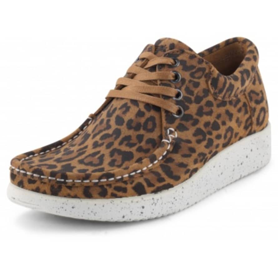 Nature Suede Anna Leopard Shoes