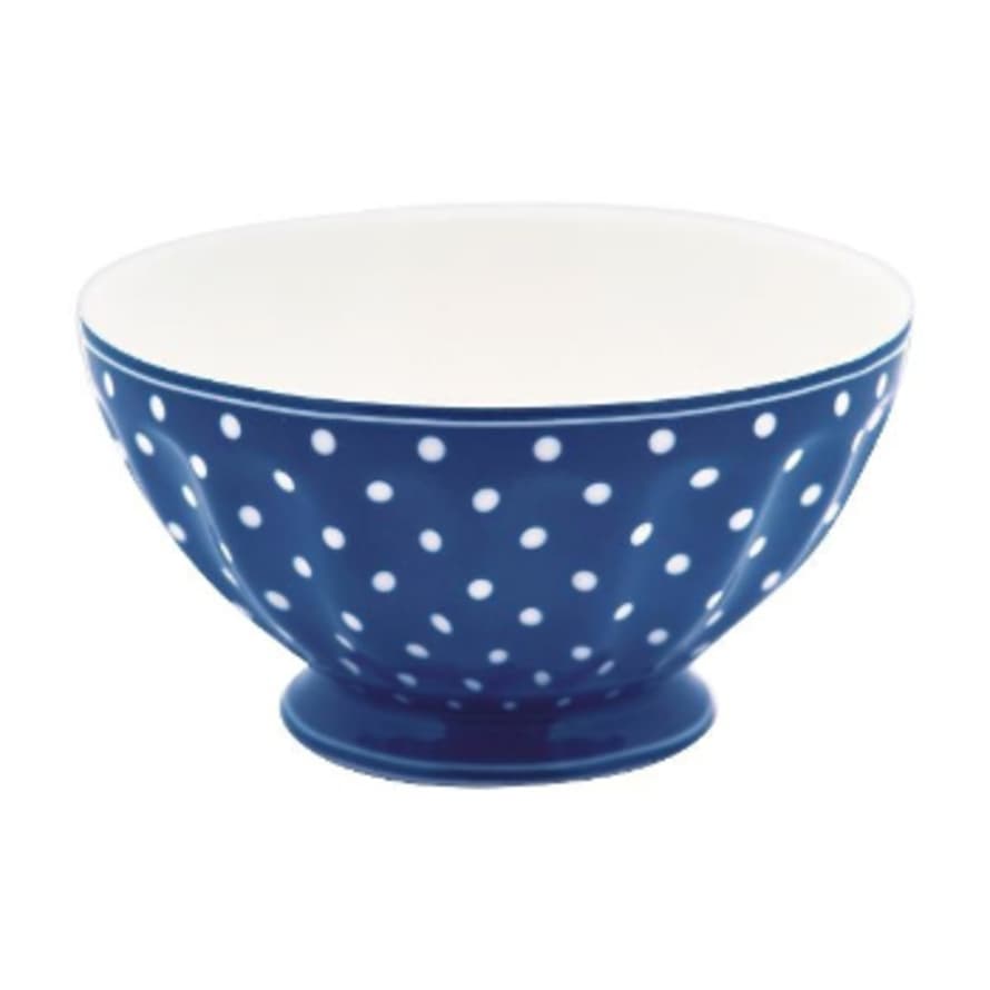 Green Gate 13.5 cm Blue White Spot Porcelain French Bowl