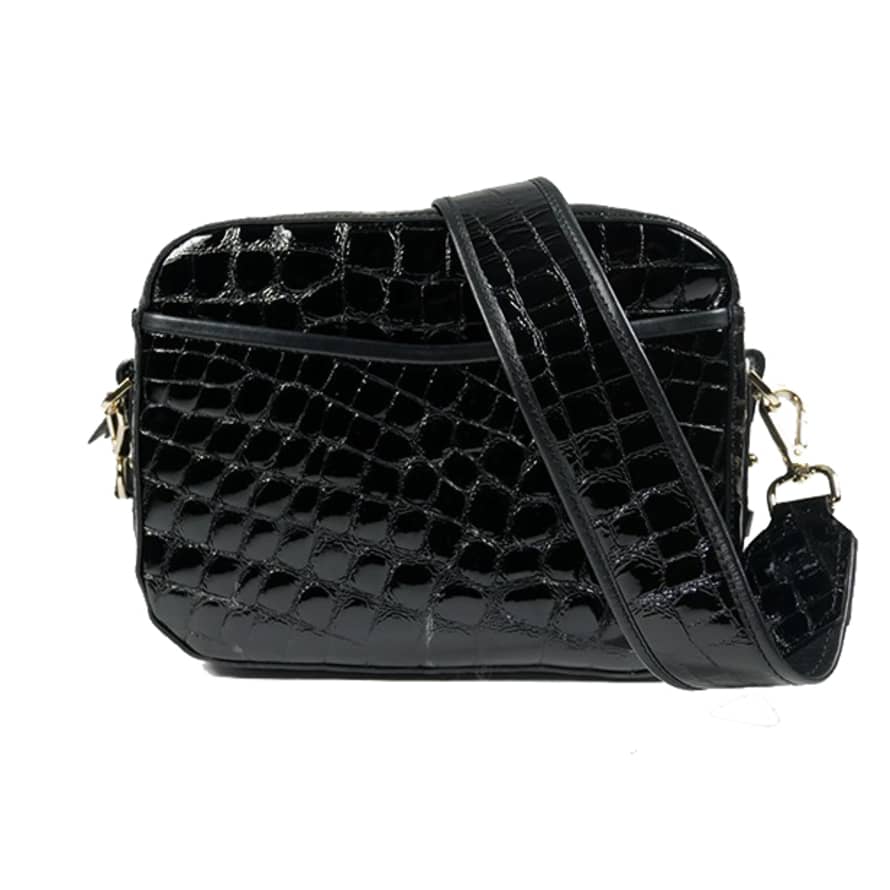 Lili Cabas CROCO KARL BAG