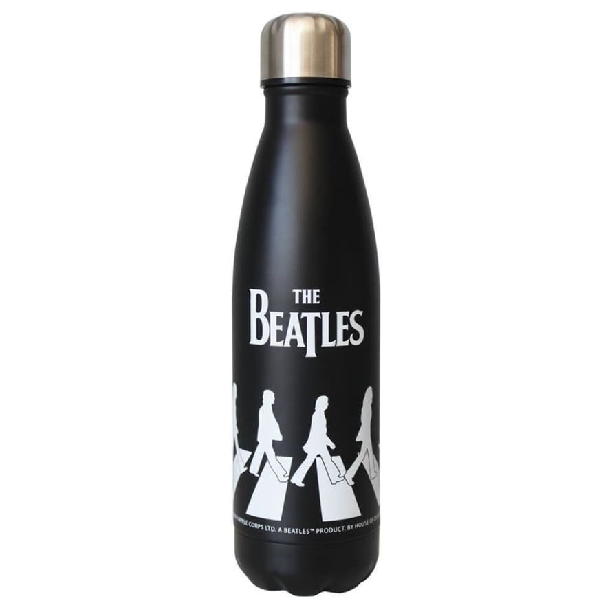 House of disaster The Beatles Abbey Road Stainless Steel Flask