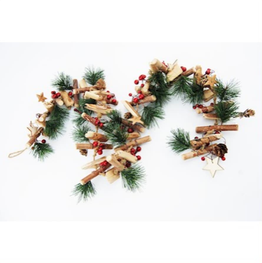 Ascalon GARLAND 100cm NATURAL/GREEN