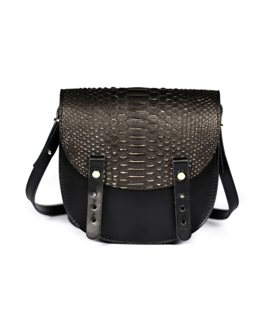 Craie PYTHON MINI LUNE BAG