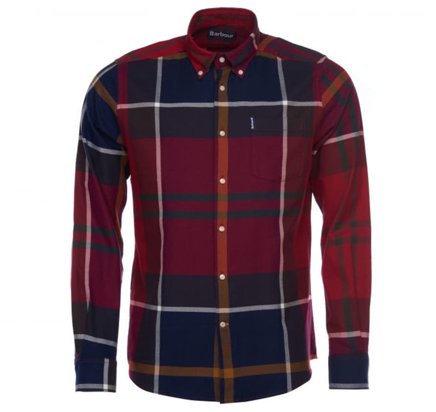 Barbour Dunoon Shirt - Red