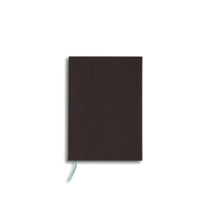 Vitra A4 Antracite and Green Mint Hard Cover Graph Notebook