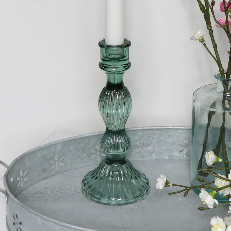 Grand Illusions Bella Glass Candlestick