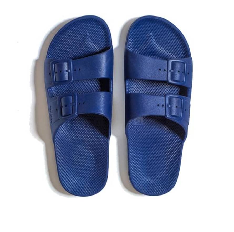 Freedom Moses Slippers Navy