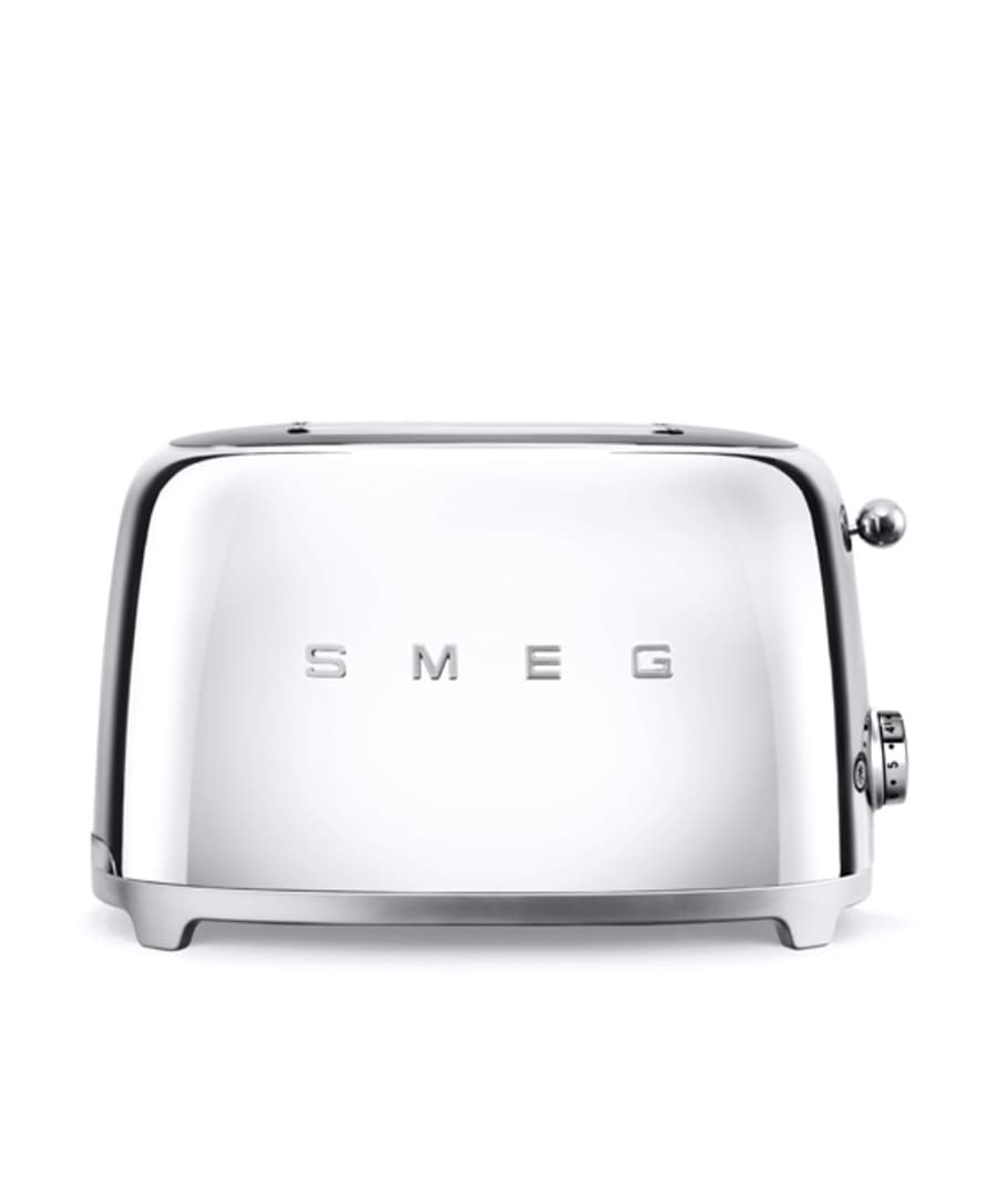 Smeg Tostadora 2 Rebanadas Acero Cromado