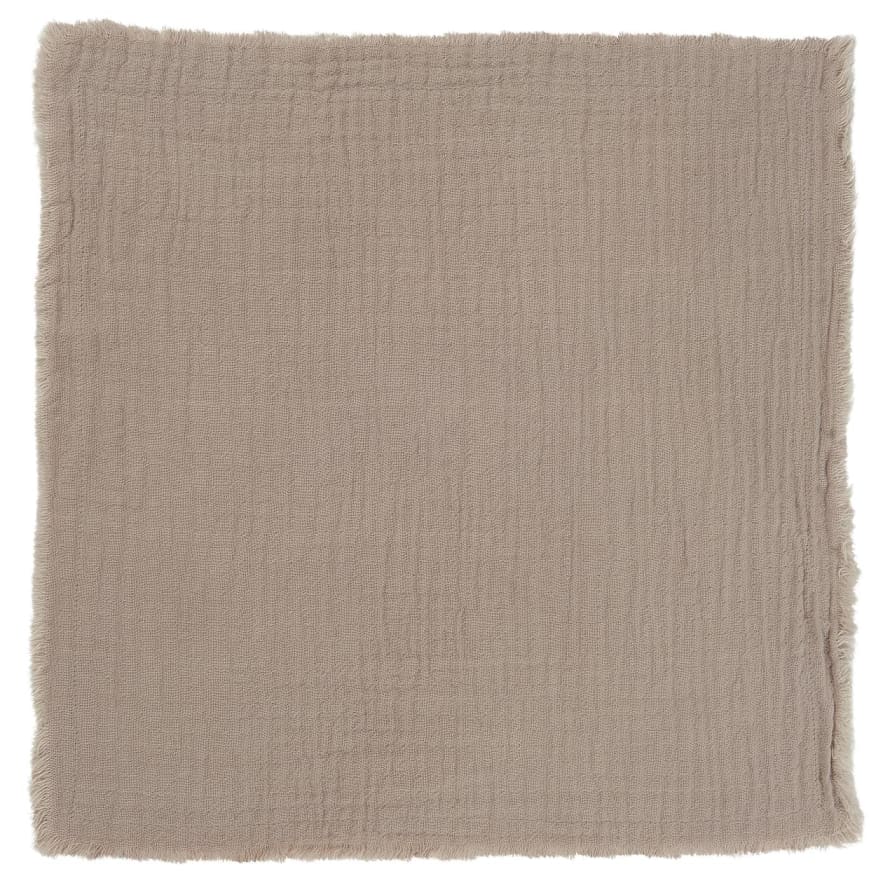 Ib Laursen Rose Cotton Double Woven Cloth Napkin