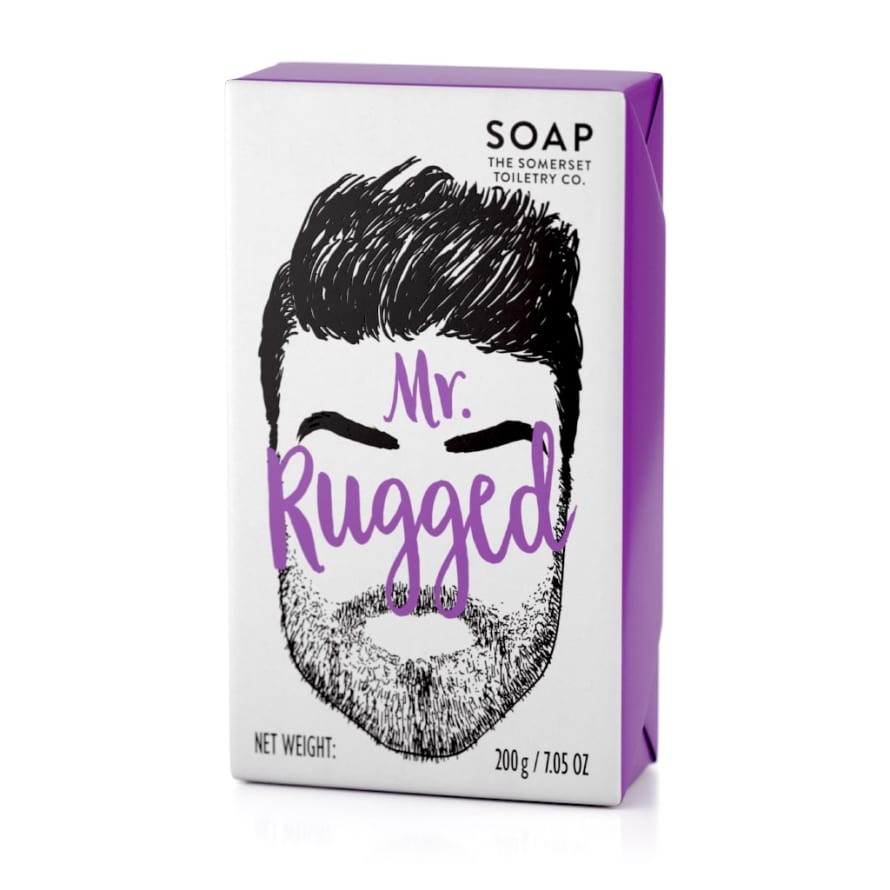 The Somerset Toiletry Co. Mr Rugged Soap Bar - Cedarwood and Lemongrass